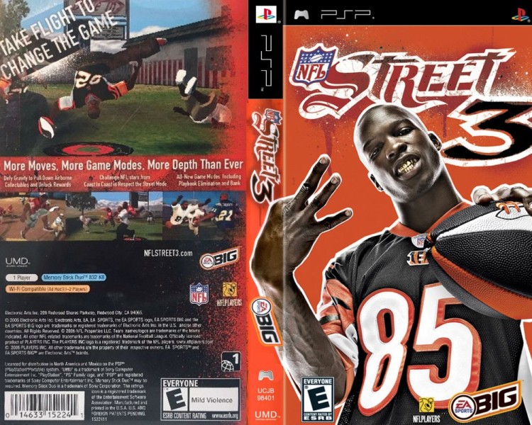 NFL Street 3 - PSP | VideoGameX