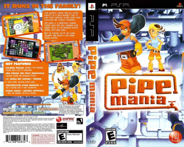 Pipe Mania - PSP | VideoGameX