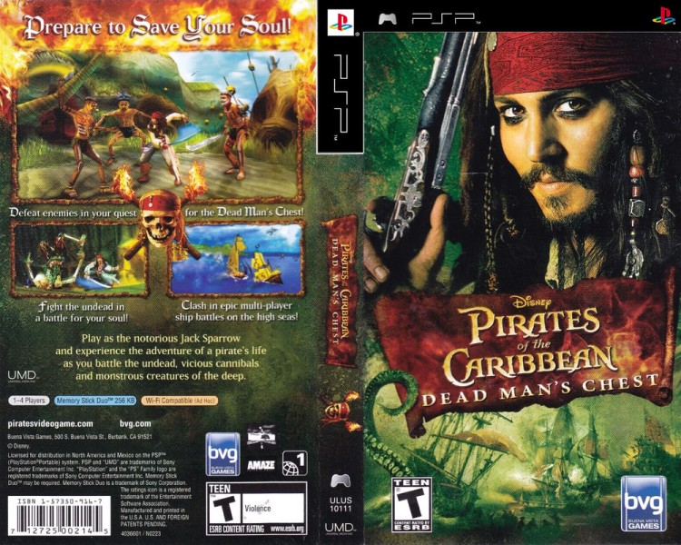 Pirates of the Caribbean: Dead Man's Chest - PSP | VideoGameX