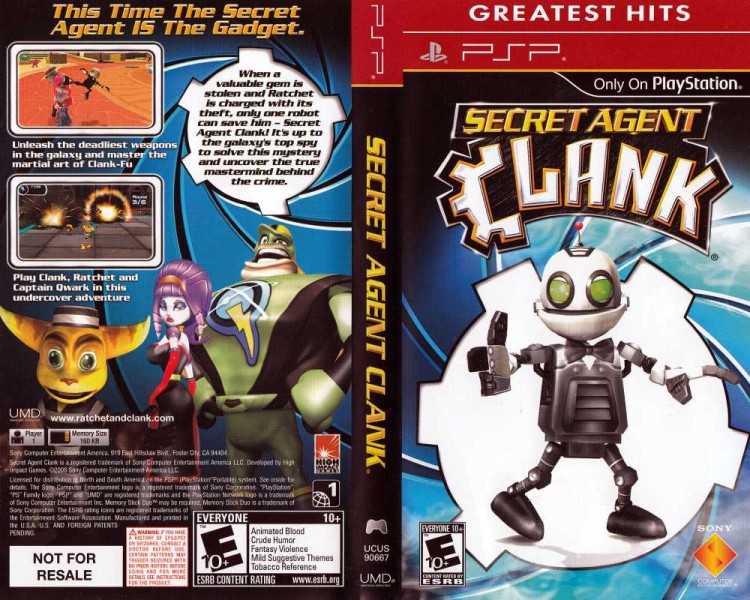 Secret Agent Clank - PSP | VideoGameX