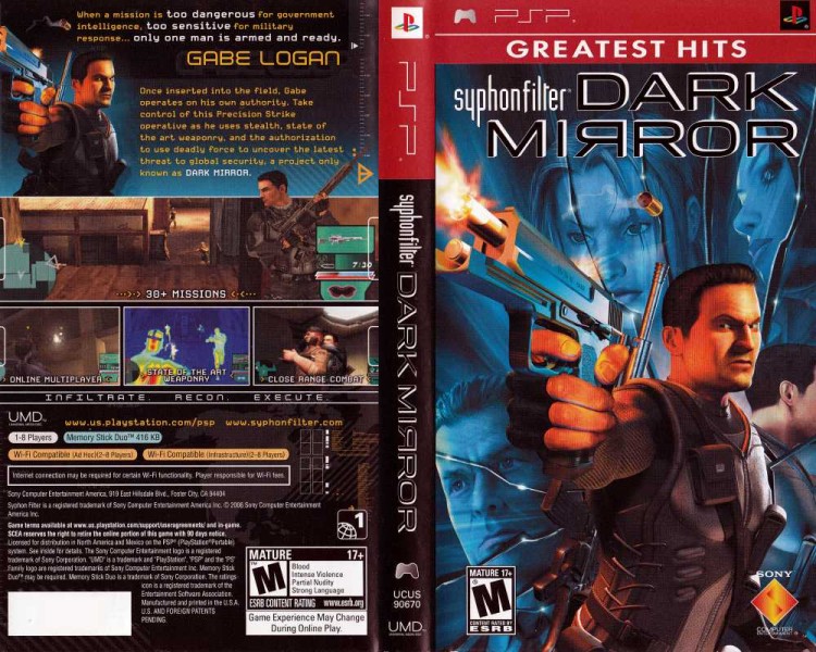 Syphon Filter: Dark Mirror - PSP | VideoGameX