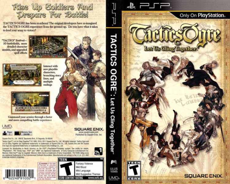 Tactics Ogre: Let us Cling Together - PSP | VideoGameX