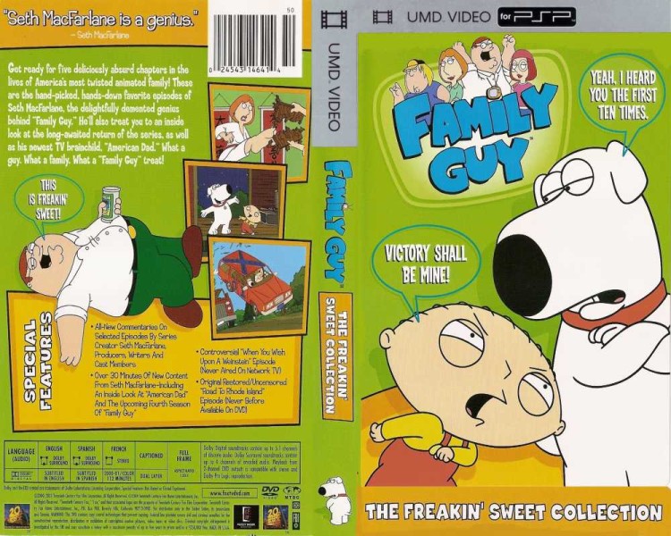 UMD Video - Family Guy: Freakin' Sweet Collection - PSP | VideoGameX