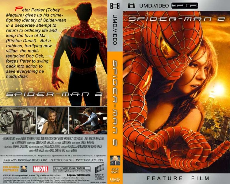 UMD Video - Spider-Man 2 - PSP | VideoGameX