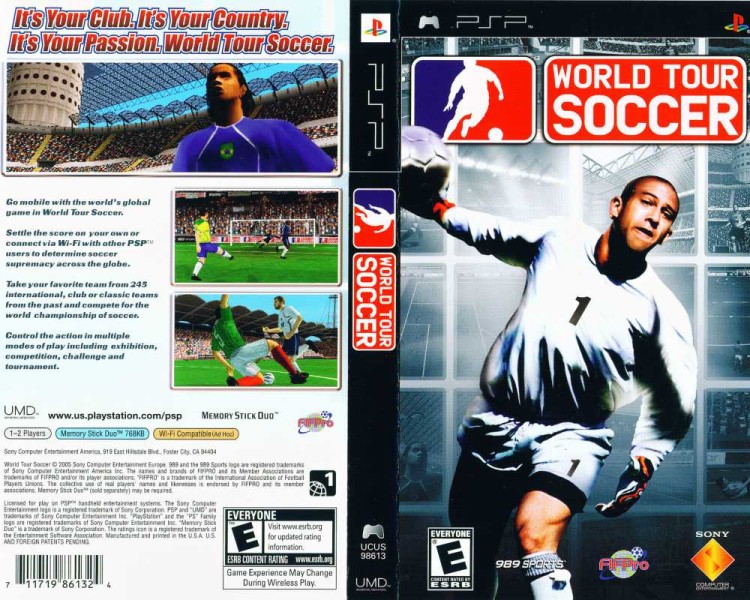 World Tour Soccer Sony Computer Entertainment - PSP | VideoGameX
