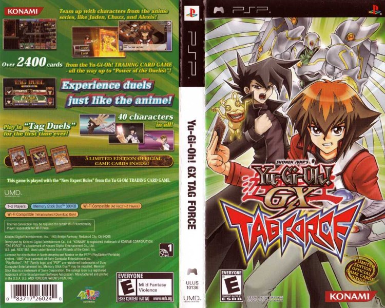 Yu-Gi-Oh! GX Tag Force - PSP | VideoGameX