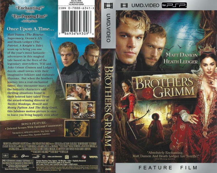 Brothers Grimm, The - UMD Video | VideoGameX