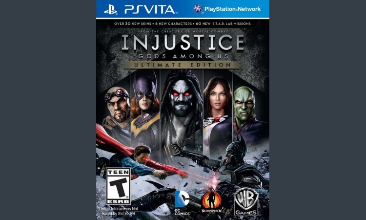 INJUSTICE:GODS AMONG US ULTIMATE EDITION - PS Vita | VideoGameX