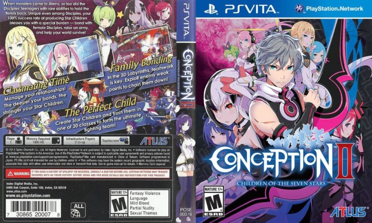 Conception II: Children of the Seven Stars - PS Vita | VideoGameX