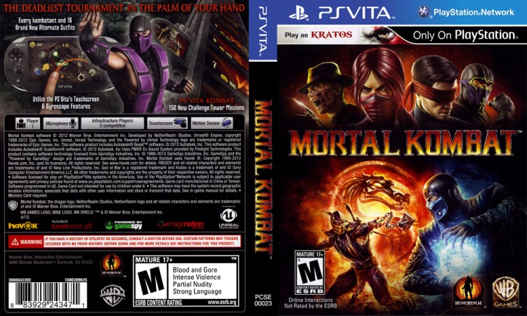 Mortal Kombat - PS Vita | VideoGameX