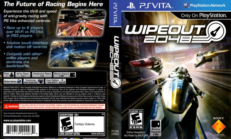 Wipeout 2048 - PS Vita | VideoGameX