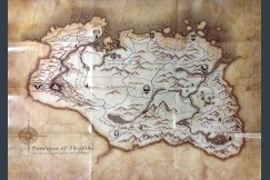 Elder Scrolls V: Skyrim Poster / Map - Posters | VideoGameX