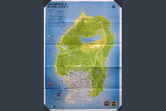 Grand Theft Auto V Poster / Map - Posters | VideoGameX