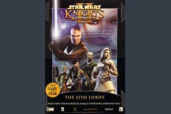 Star Wars: Knights of the Old Republic II Poster / Advertisement - Posters | VideoGameX