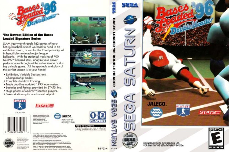 Bases Loaded '96: Double Header - Sega Saturn | VideoGameX