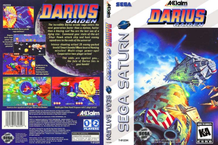 Darius Gaiden - Sega Saturn | VideoGameX