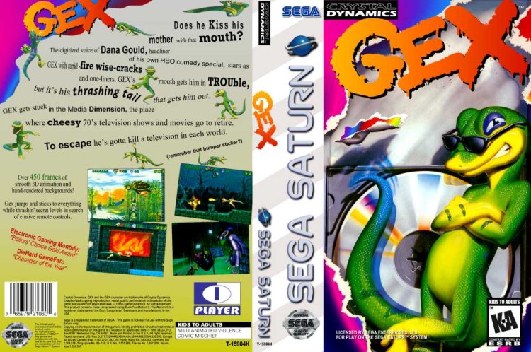 Gex - Sega Saturn | VideoGameX