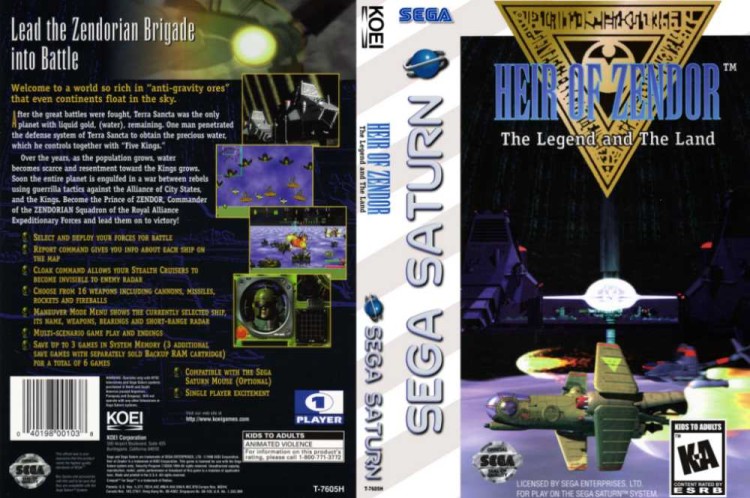 Heir of Zendor: The Legend of the Land - Sega Saturn | VideoGameX