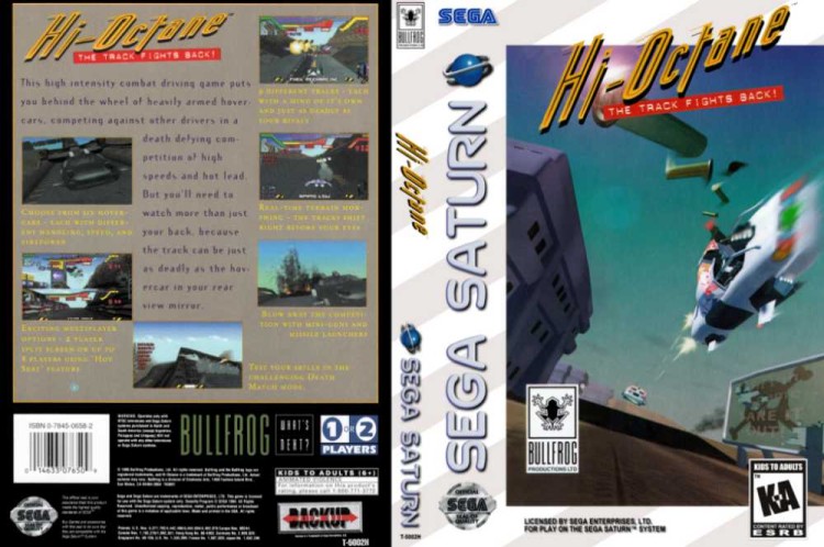 Hi-Octane: The Track Fights Back! - Sega Saturn | VideoGameX