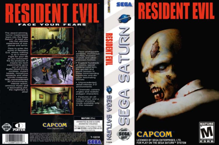 Resident Evil - Sega Saturn | VideoGameX