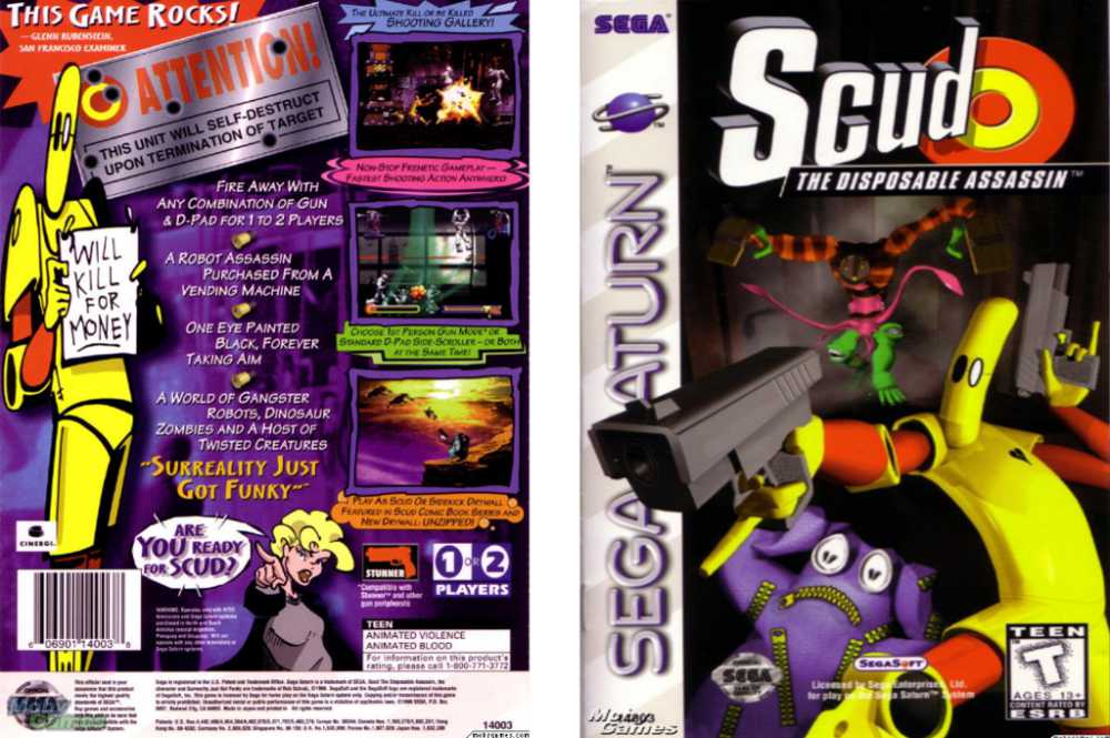 scud the disposable assassin sega saturn