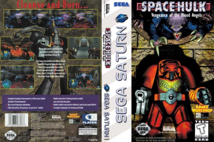 Space Hulk: Vengeance of the Blood Angels - Sega Saturn | VideoGameX