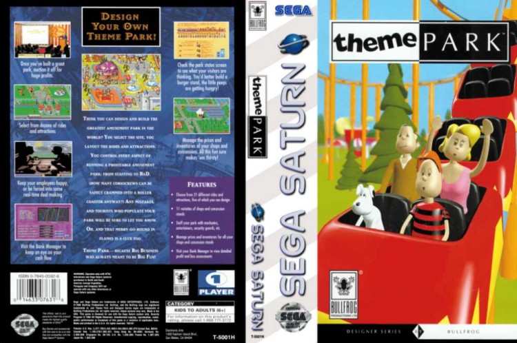 Theme Park - Sega Saturn | VideoGameX