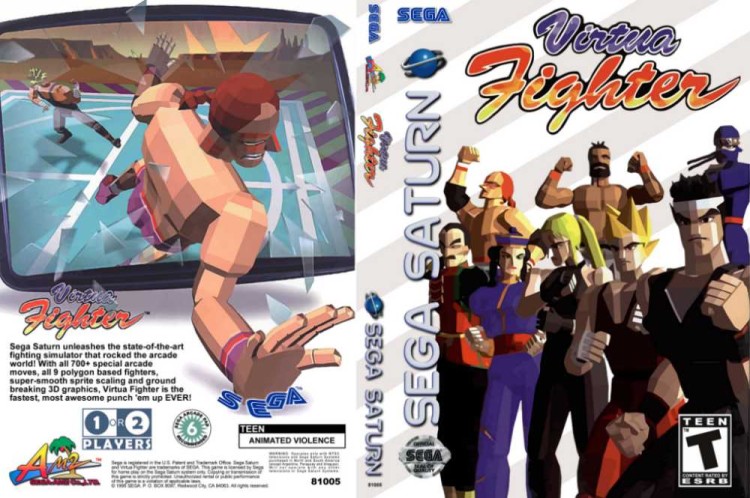 Virtua Fighter - Sega Saturn | VideoGameX