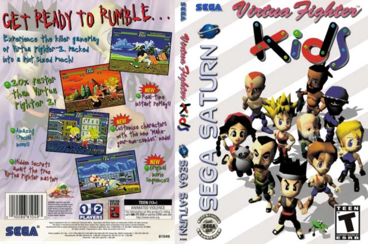 Virtua Fighter Kids - Sega Saturn | VideoGameX