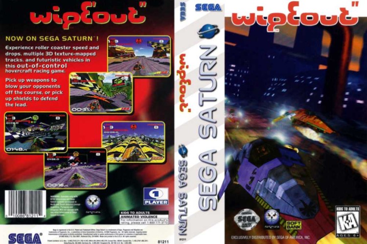 WipEout - Sega Saturn | VideoGameX