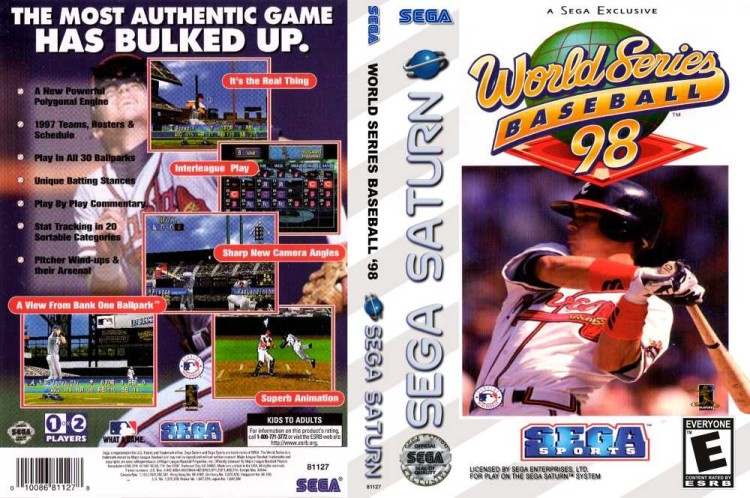 World Series Baseball '98 - Sega Saturn | VideoGameX