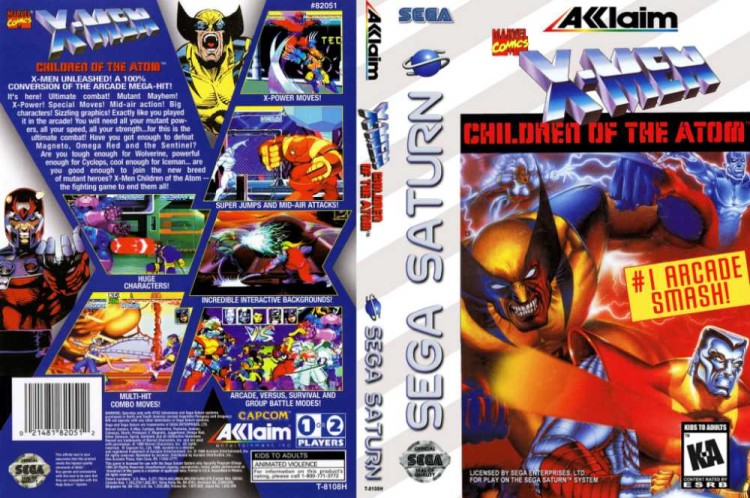 X-Men: Children of the Atom - Sega Saturn | VideoGameX