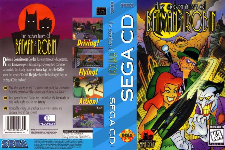 Adventures of Batman & Robin, The - Sega CD | VideoGameX