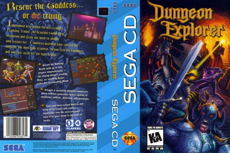 Dungeon Explorer - Sega CD | VideoGameX