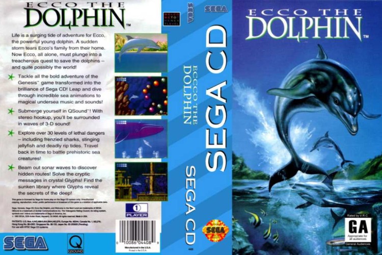 Ecco the Dolphin - Sega CD | VideoGameX