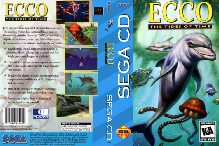 Ecco: The Tides of Time - Sega CD | VideoGameX