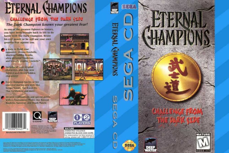 Eternal Champions: Challenge from the Dark Side - Sega CD | VideoGameX