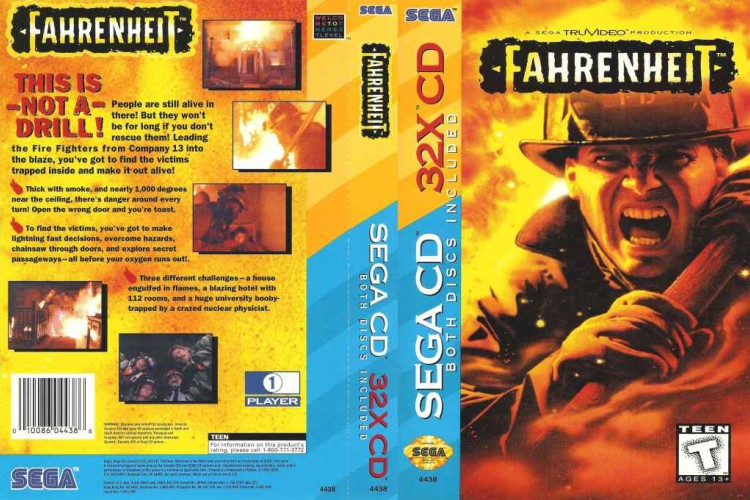 Fahrenheit [32X] - Sega CD | VideoGameX