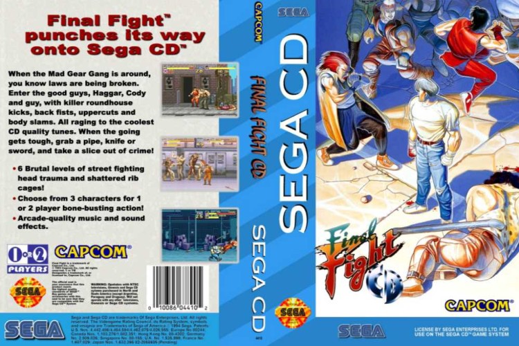 Final Fight CD - Sega CD | VideoGameX