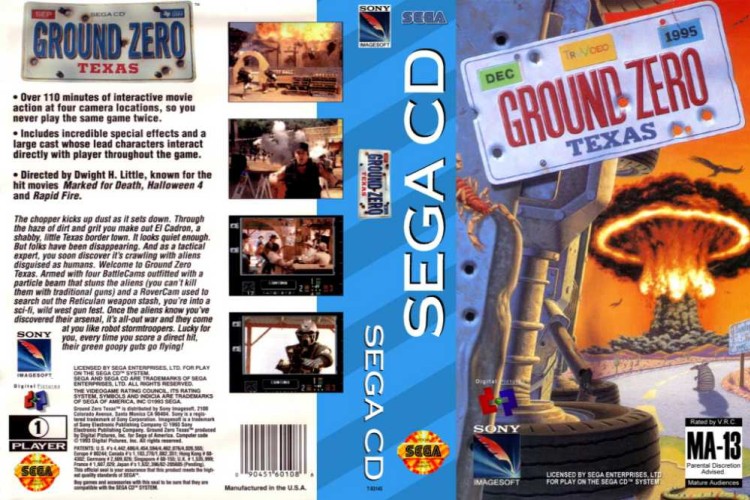 Ground Zero Texas - Sega CD | VideoGameX