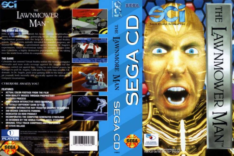 Lawnmower Man, The - Sega CD | VideoGameX