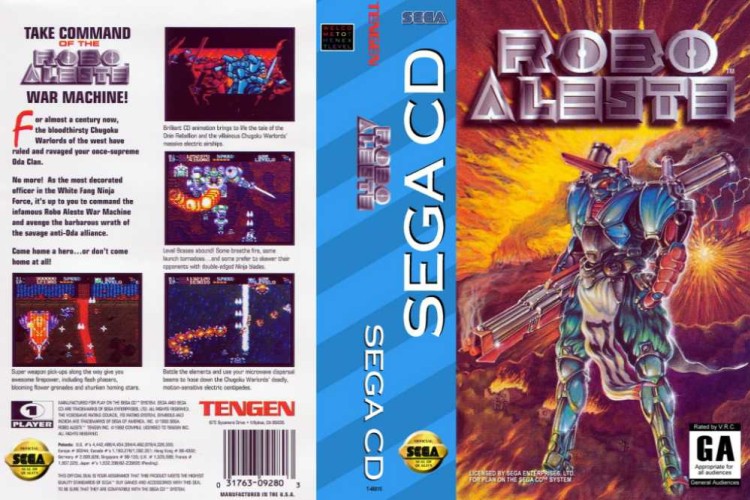 Robo Aleste - Sega CD | VideoGameX