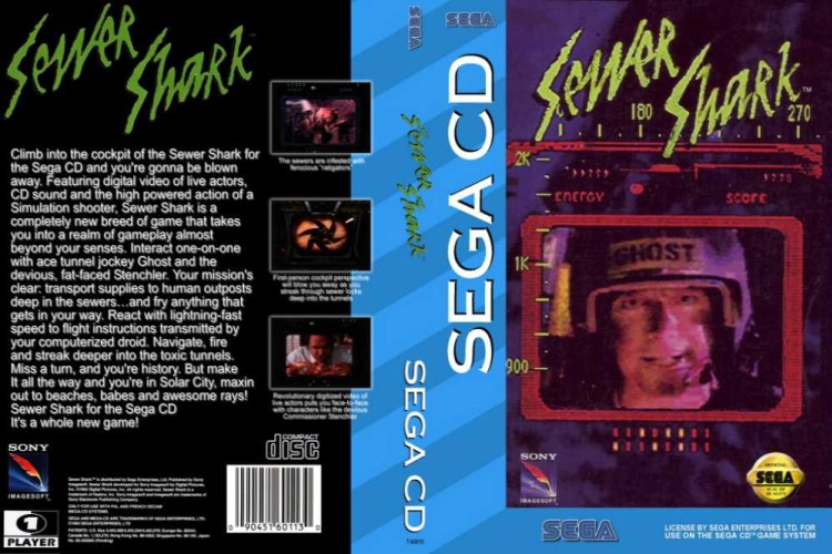 Sewer Shark - Sega CD | VideoGameX