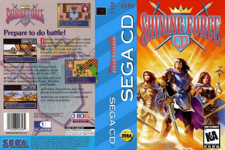 Shining Force CD - Sega CD | VideoGameX