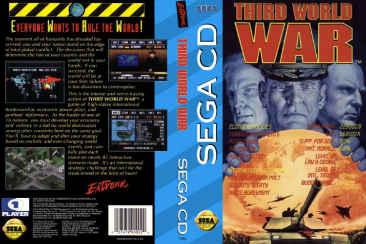 Third World War - Sega CD | VideoGameX