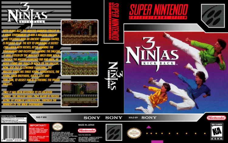 3 Ninjas Kick Back - Super Nintendo | VideoGameX