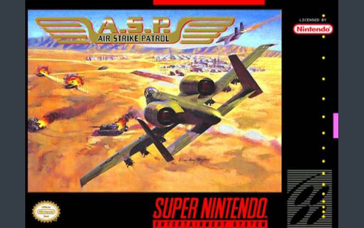 A.S.P. Air Strike Patrol - Super Nintendo | VideoGameX