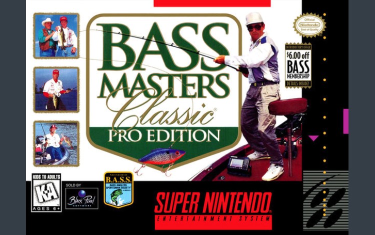 Bass Masters Classic: Pro Edition - Super Nintendo | VideoGameX