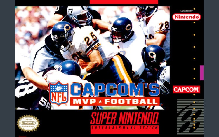 Capcom's MVP Football - Super Nintendo | VideoGameX