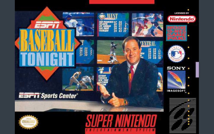 ESPN Baseball Tonight - Super Nintendo | VideoGameX